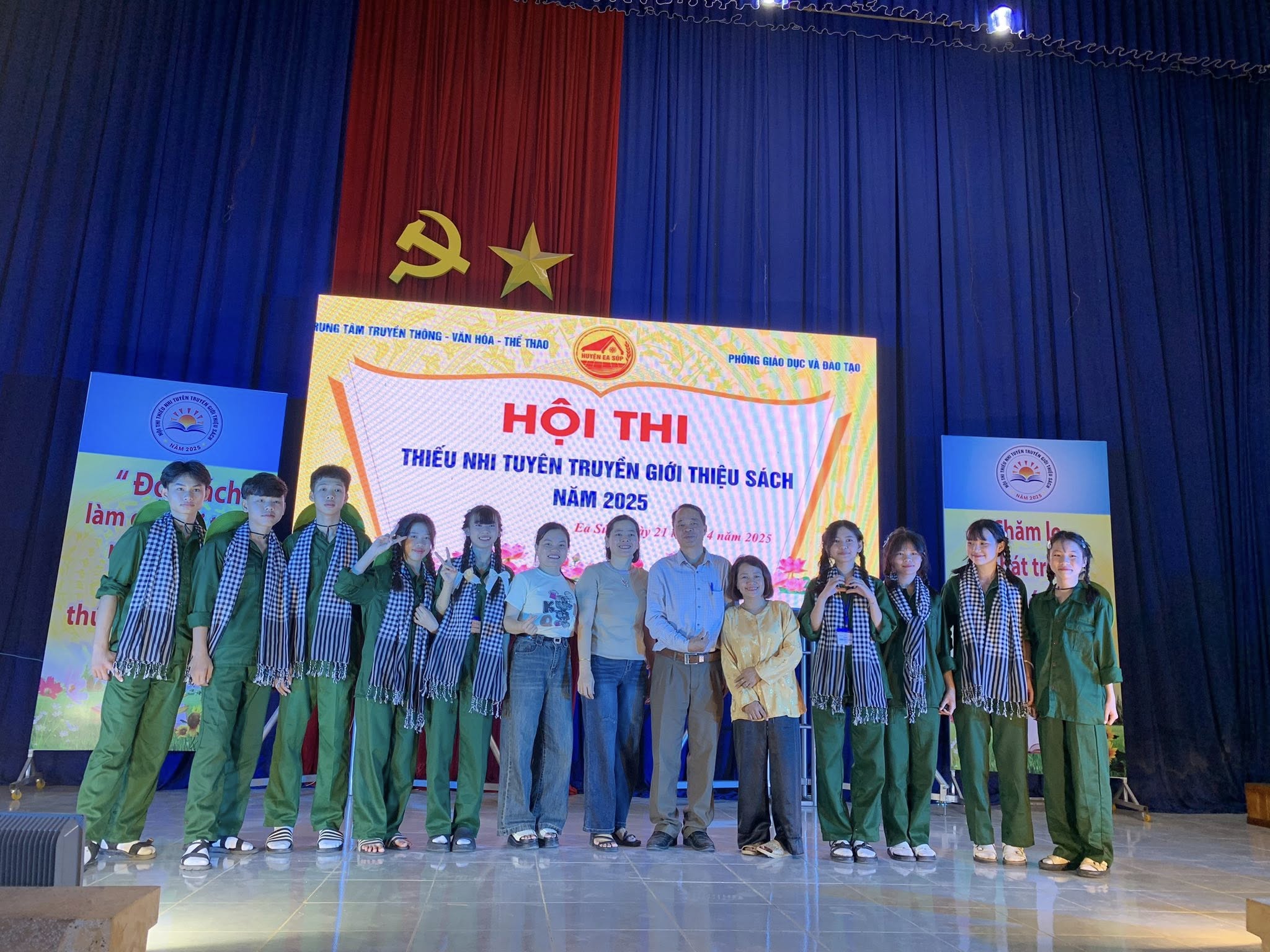 Trường THCS Lê Đình Chinh đạt thành tích ấn tượng tại Hội thi “Thiếu nhi tuyên truyền giới thiệu sách” huyện Ea Súp năm 2025